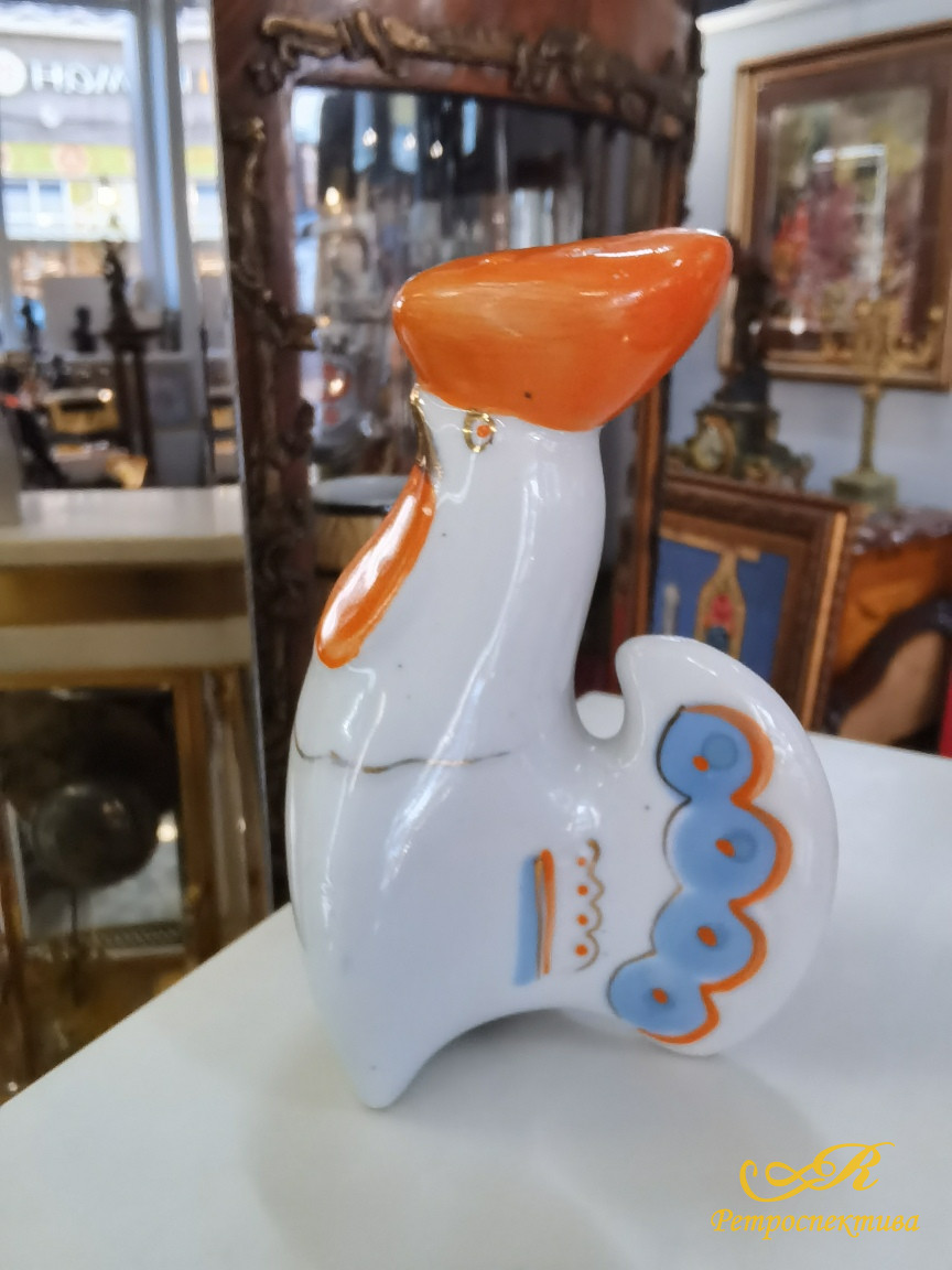 Фарфоровая перечница "Петушок"