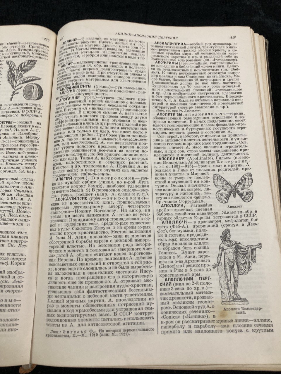 «Малая советская энциклопедия» Том первый, Н.Л. Мещеряков, Государственный институт «Советская энциклопедия» Москва ОГИЗ РСФСР 1937г.