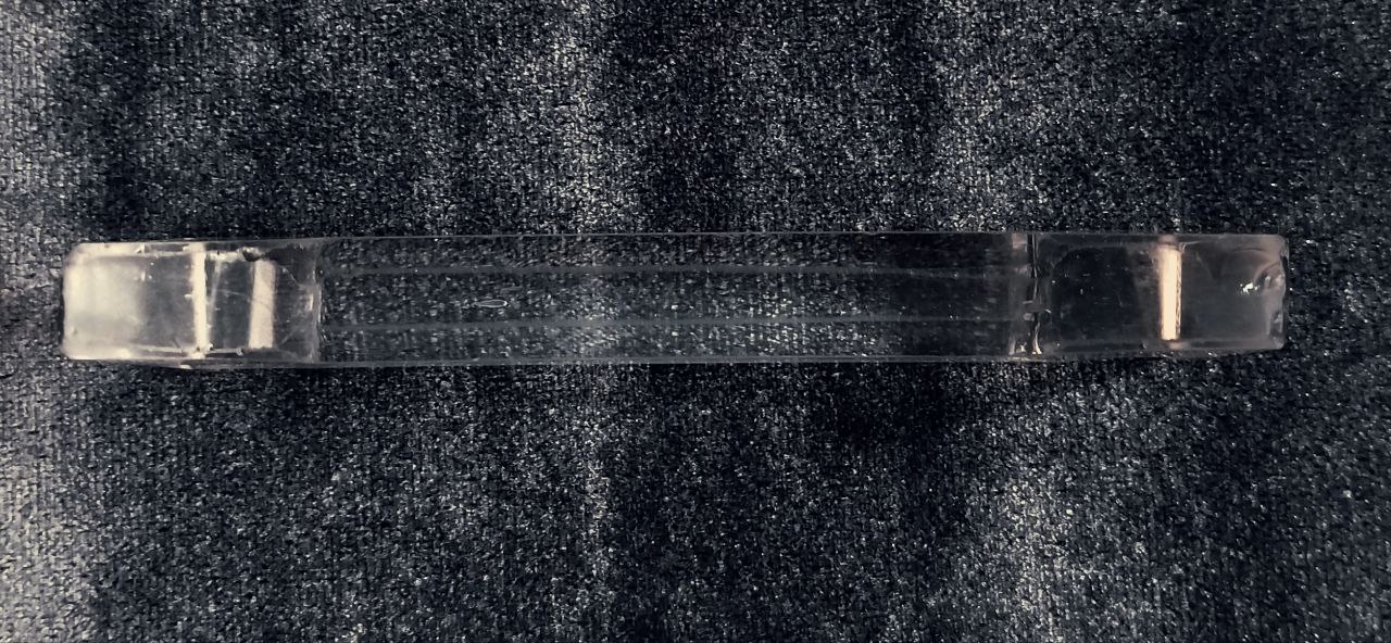 Подставка стеклянная, для столовых приборов, Мальцовский завод, 8,5 см