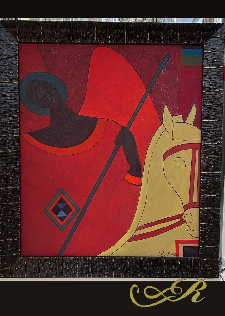 Картина "Архангел", художник Голубцов Е.