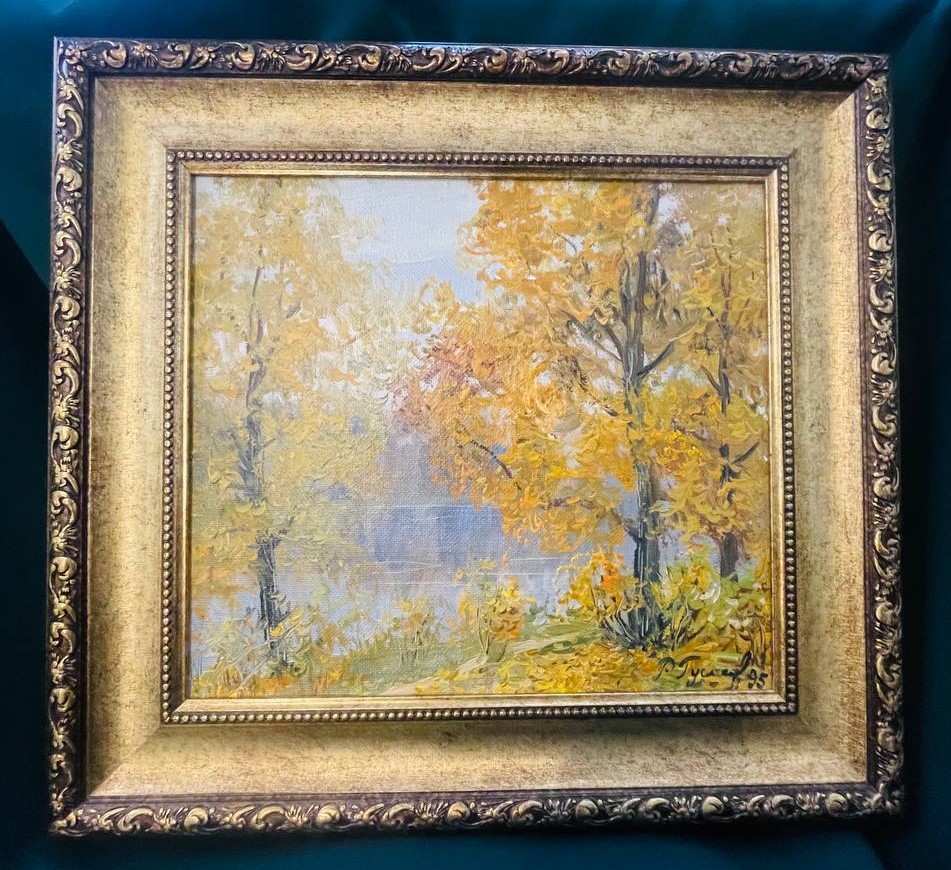 Картина "Тишина" Художник Гусманов Рашид Оскарович, 1995