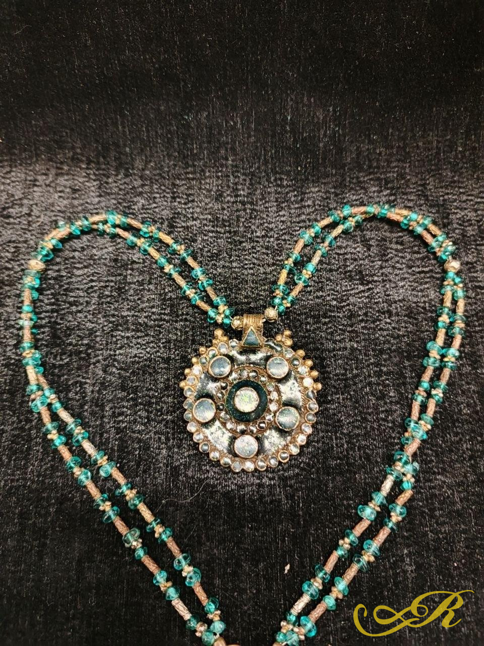  Кулон мандала. Стиль БОХО.Бронза. Натуральные камни.Этника винтаж.Сакральный символ гармонии и баланса