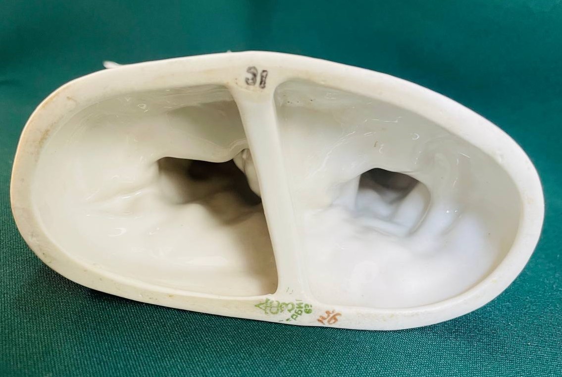 Фарфоровая статуэтка "Балерина Аист" Вербилки.