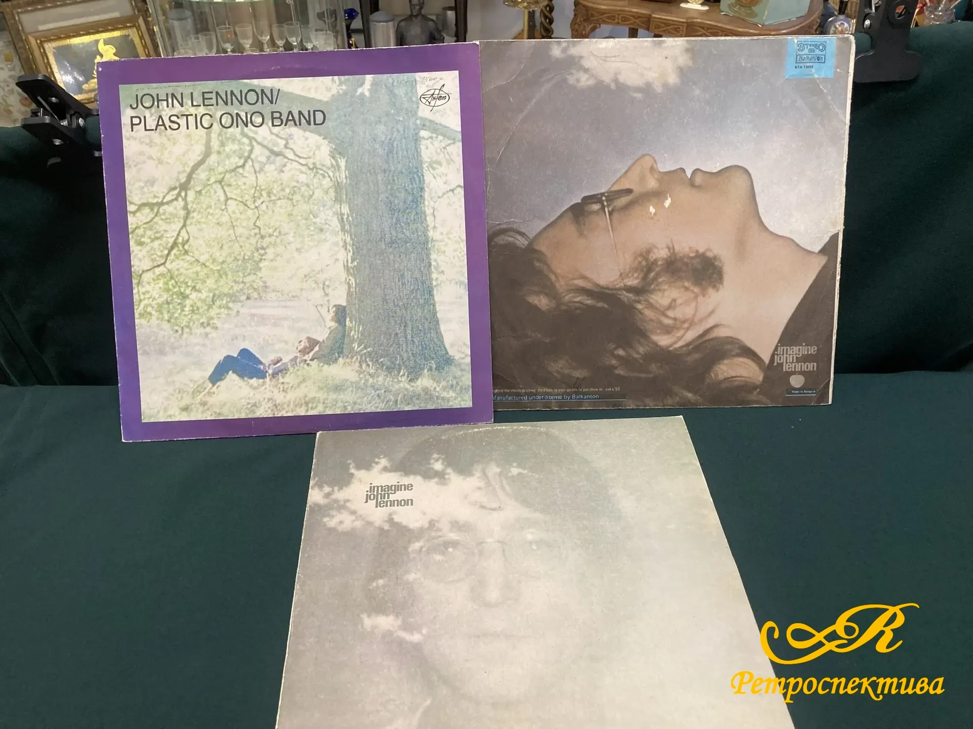 Пластинки 3 шт. John Lennon  "Plastic ono band ";" Imagine John Lennon"