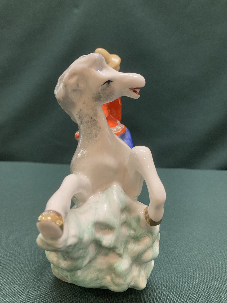 Фарфоровая статуэтка " Конек - Горбунок"  Киев 1950 -1962 г.г.