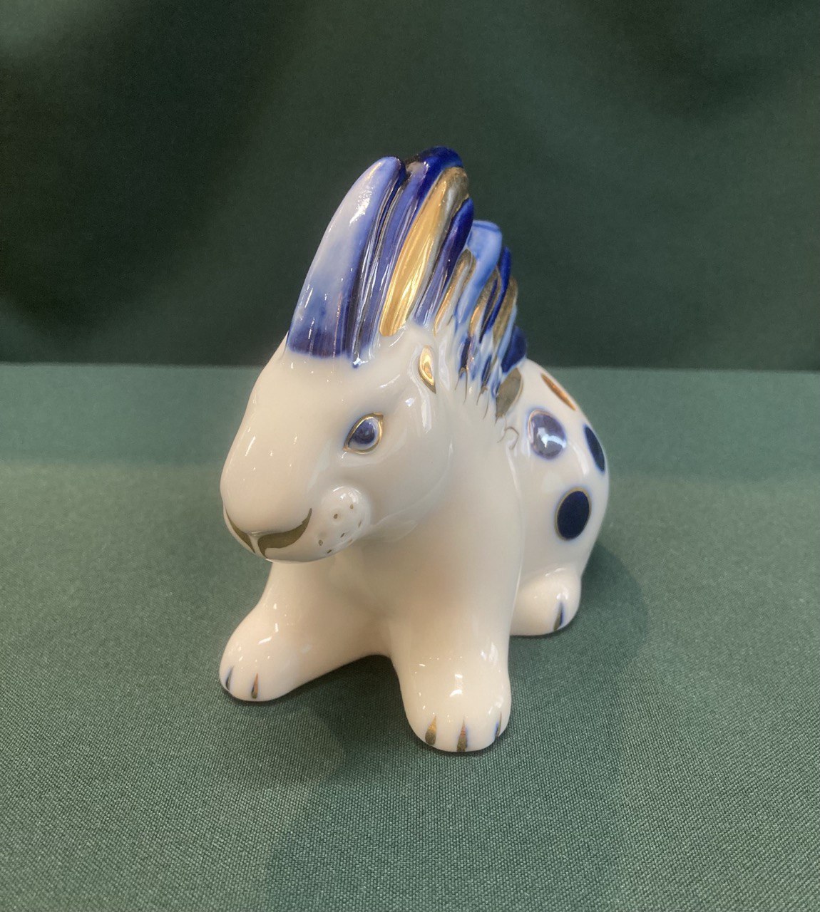 Статуэтка «Дикобраз» фарфор СССР