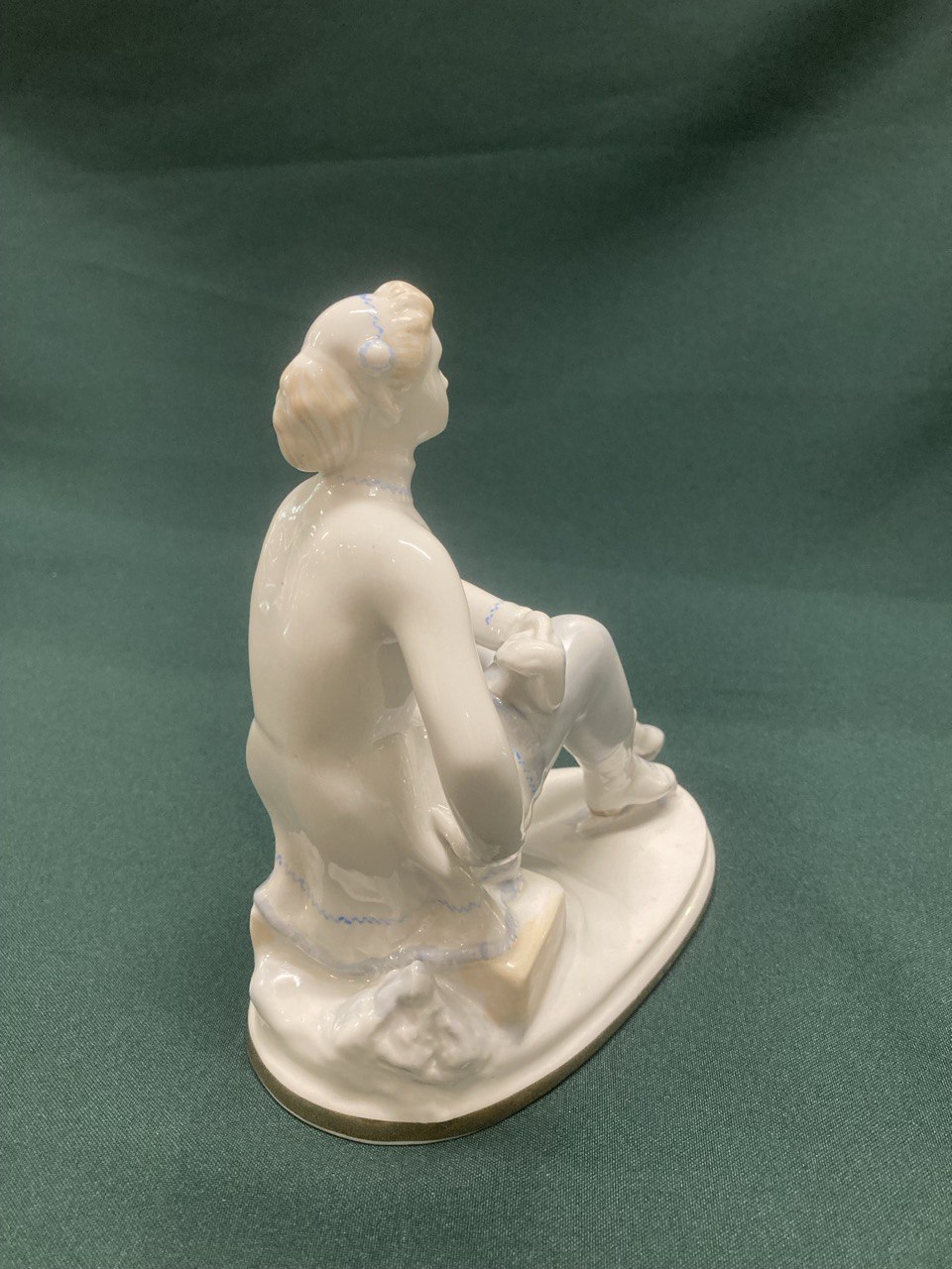 Фигуристка, конькобежка. ЛФЗ.Высота 17см