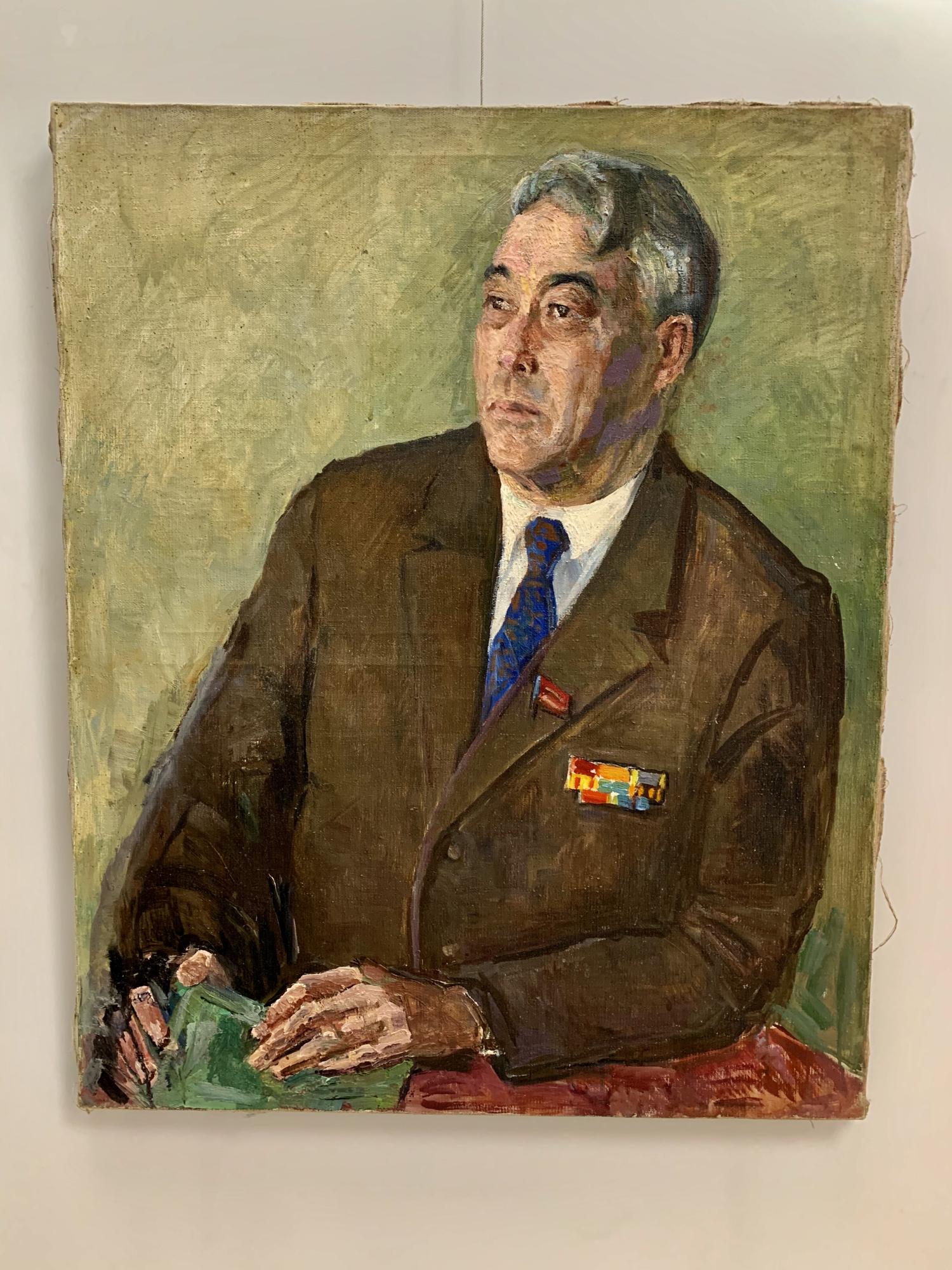 Картина  "Табеев"  неизвестный художник Казанской школы