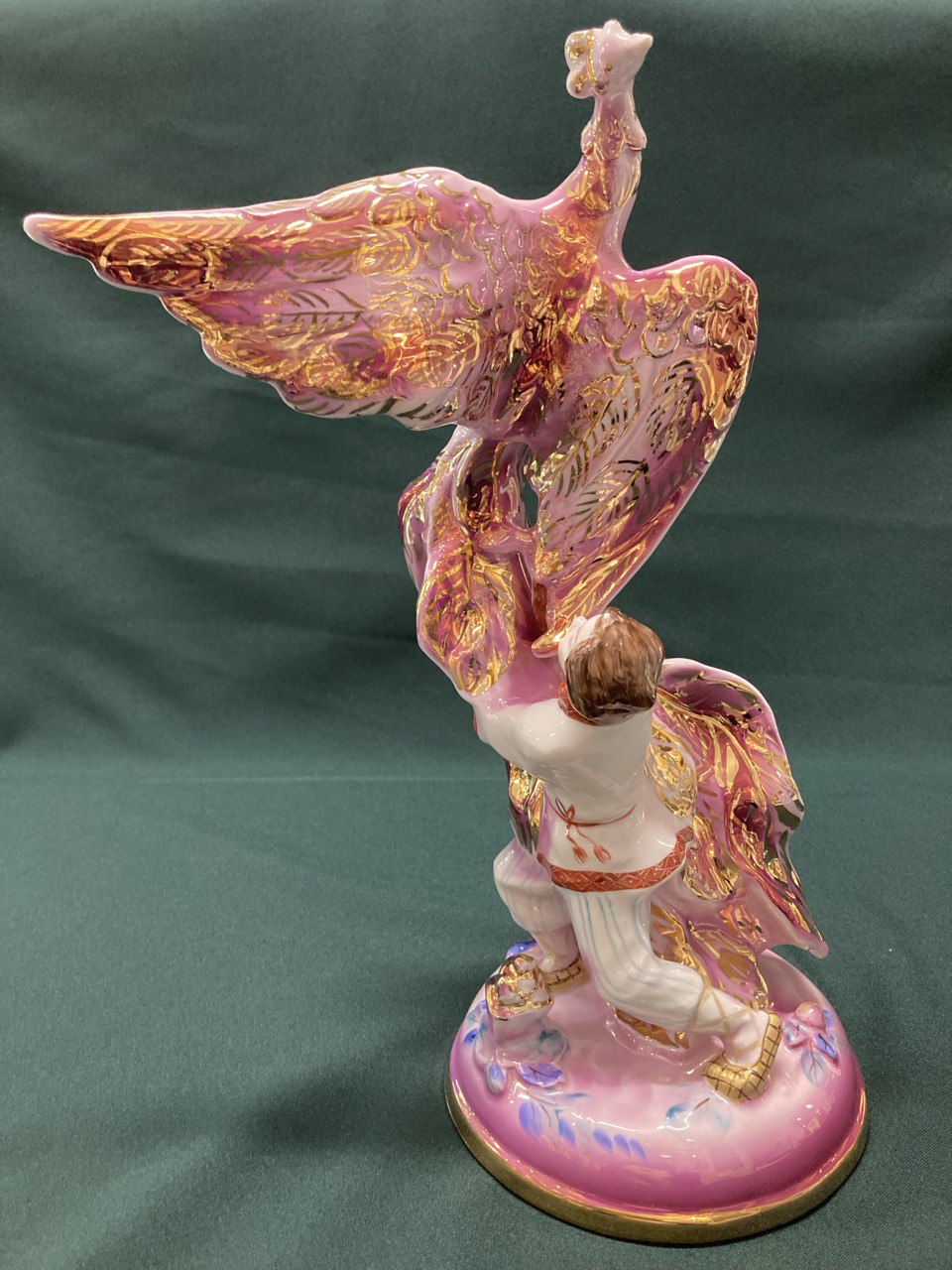 Триптих «Конек Горбунок» Дулево. Высота 34 см