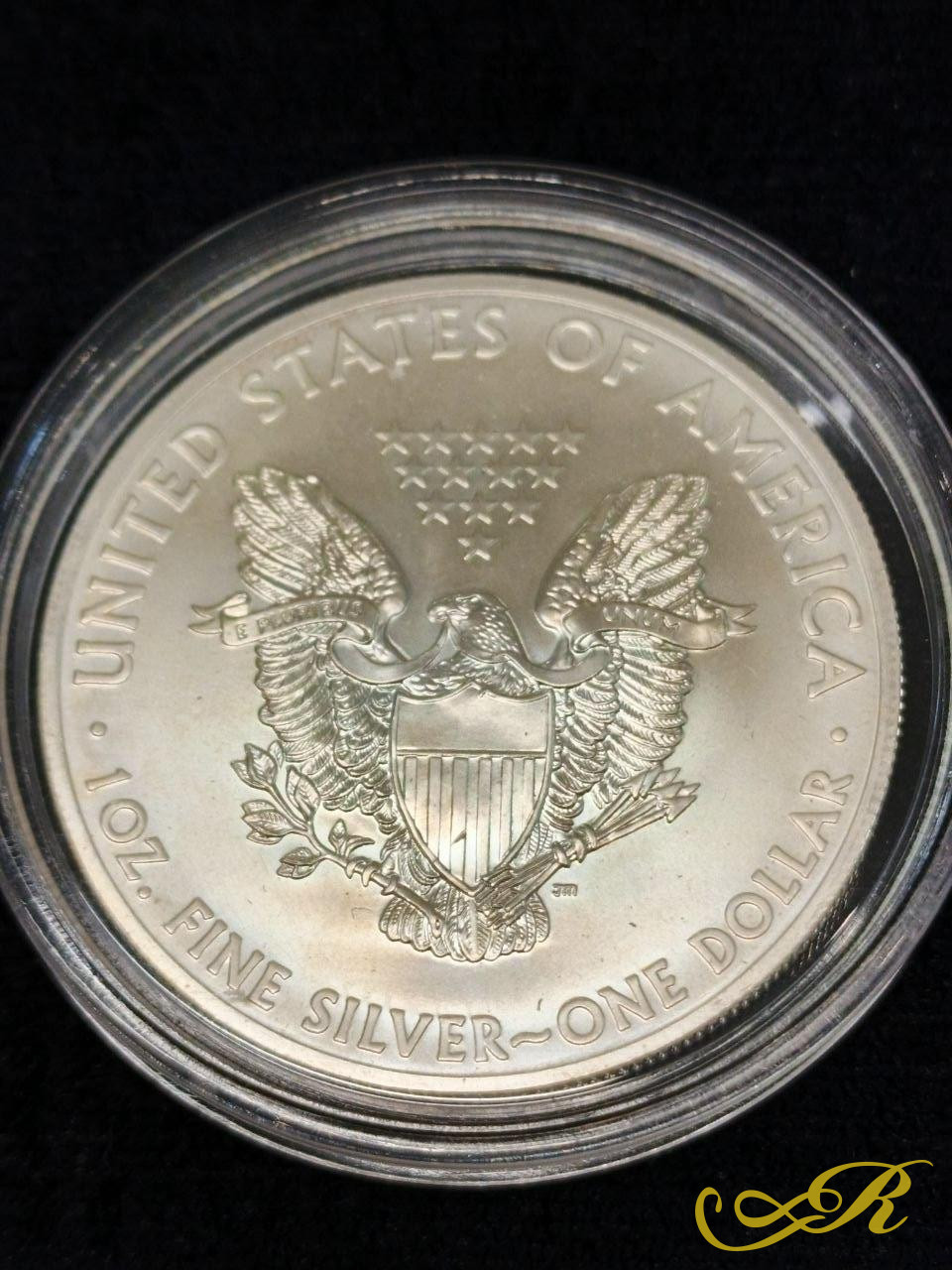 Серебряная монета 1 доллар США. Шагающая свобода, Американский орел, 2013 год, Ag 999, 31,1г.!