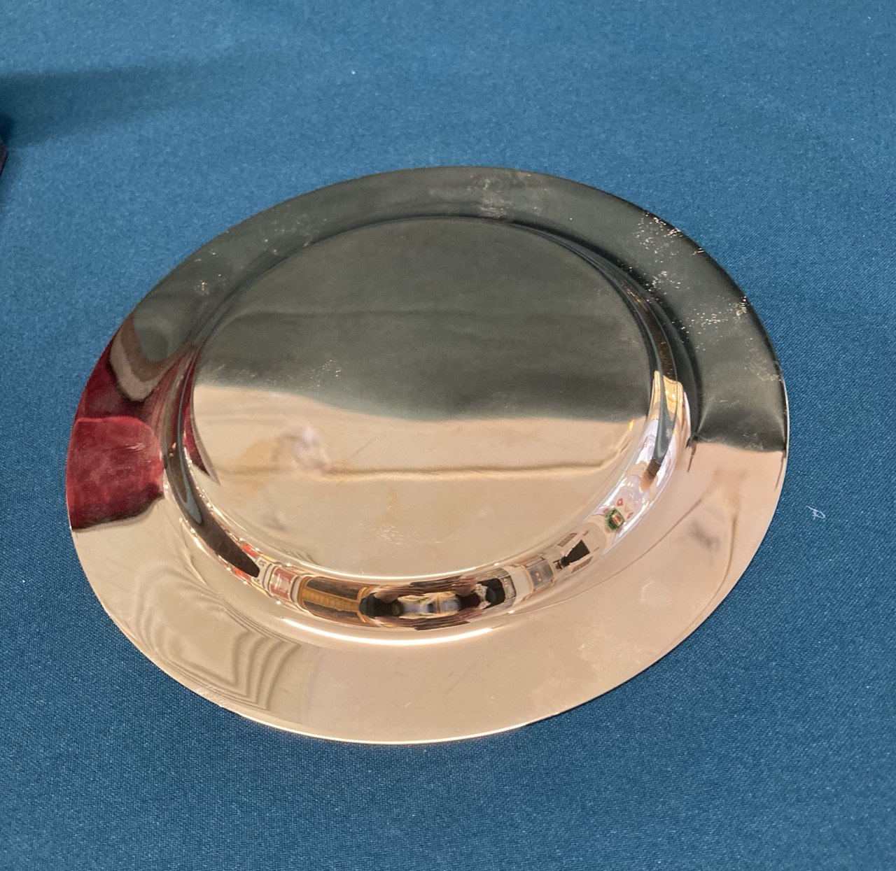 Тарелка «Татнефть « Златоуст,латунь,золочение.