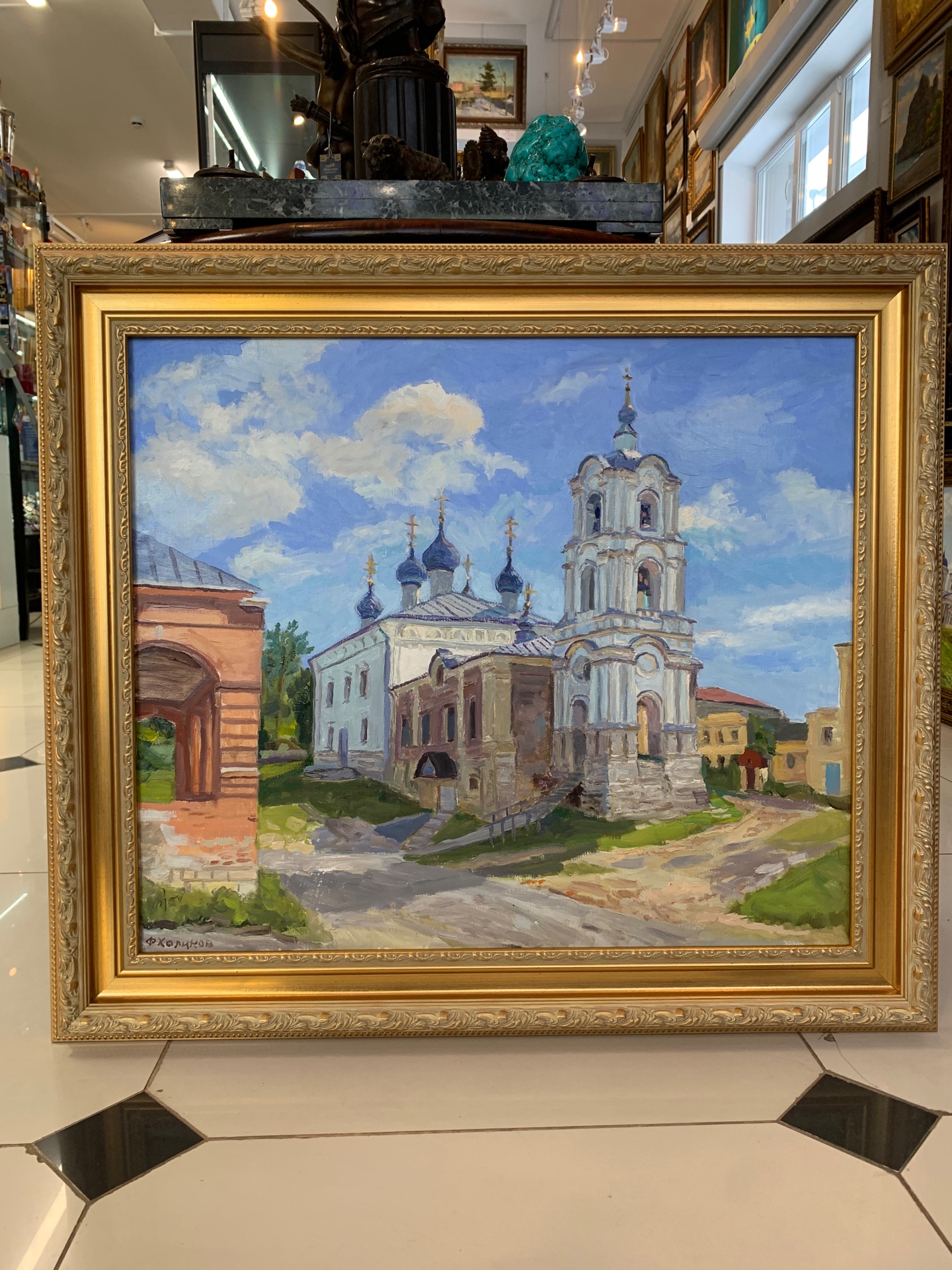 Художник Ф.Г. Халиков, «Полдень в Касимове» 2021 г.