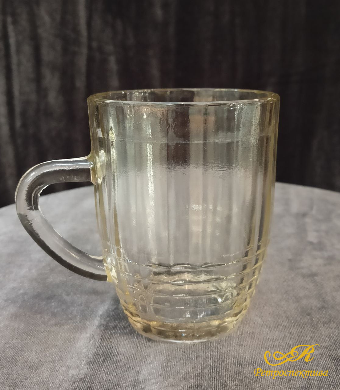 174. Кружка для пива и кваса маленькая,Серп и молот БЗ, СССР 70-80 гг, v = 250 мл, h= 10 см, d= 8 см