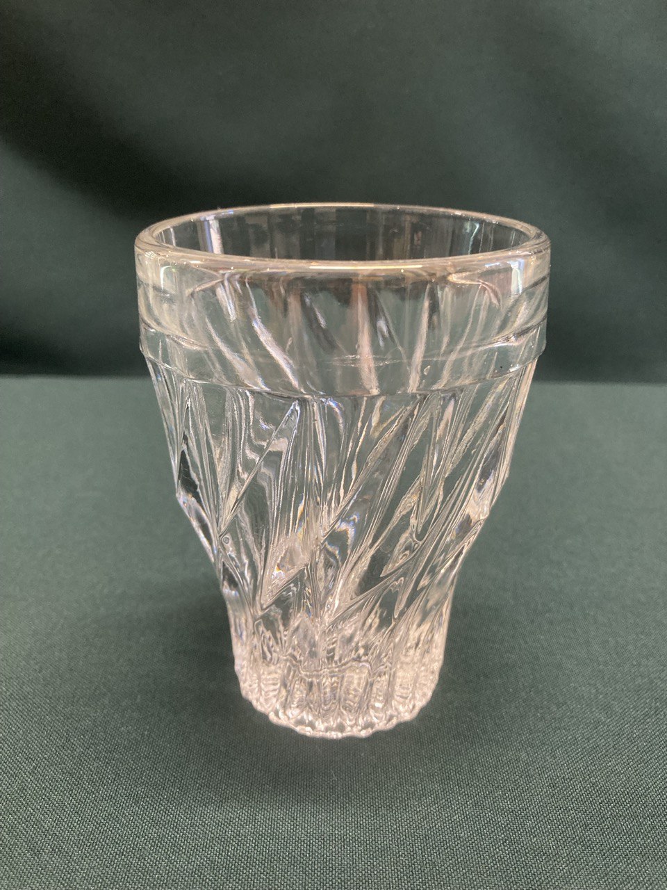 Стакан. СССР. Рифленое стекло.