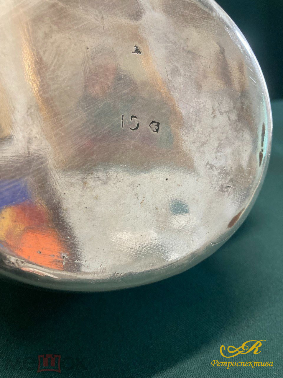 Бульотка на спиртовке. Эгоист. Серебрение. Англия XIX - XX в. Высота 28 см. Объем 1 л.