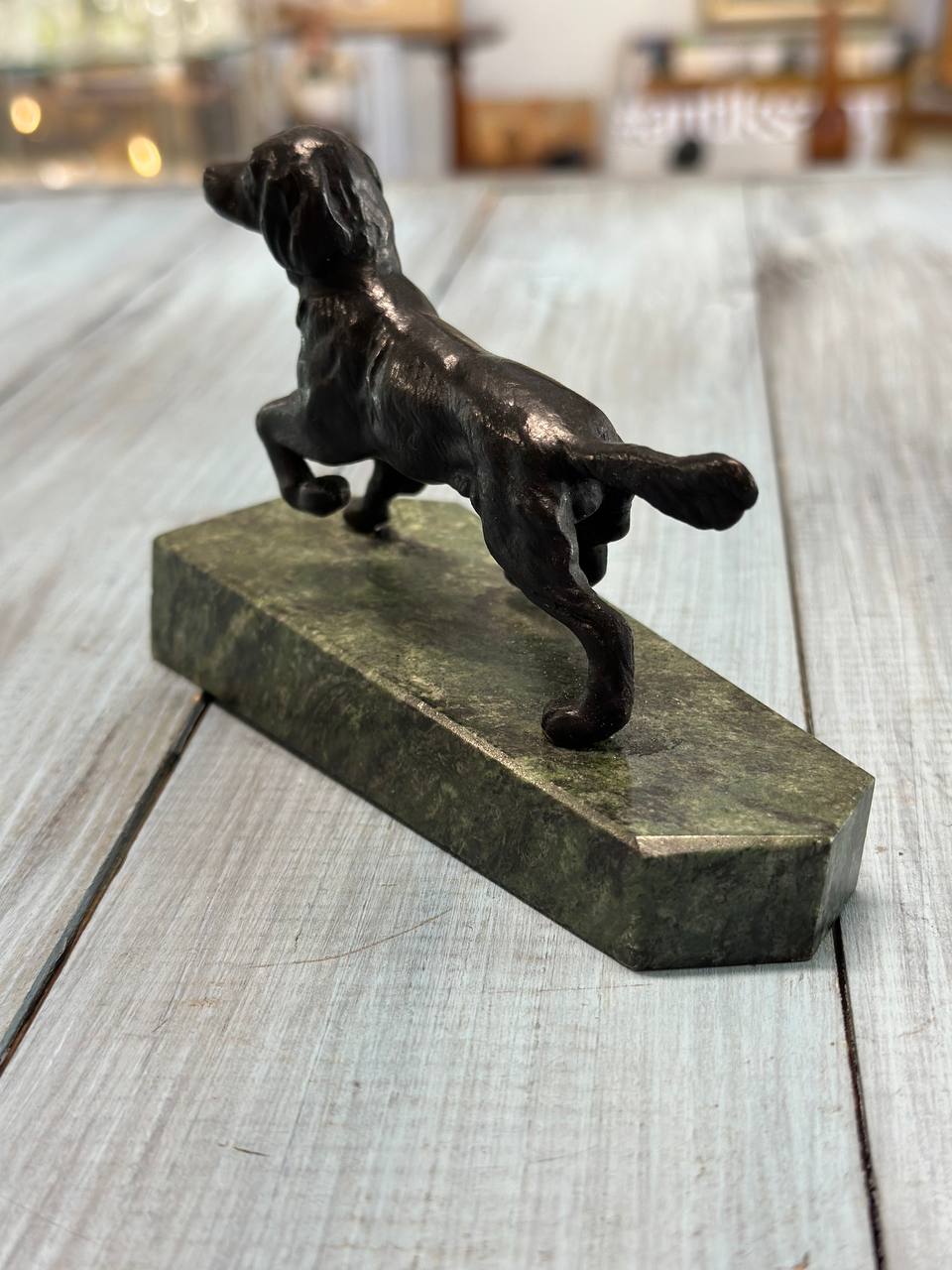 Скульптура "Собаки", чугун, камень, КАСЛИ 1972 год.