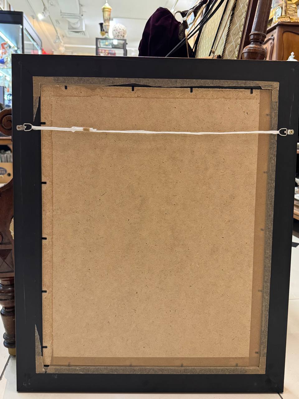 Картина "Вечерний театр" 1970-80 г Художник Рахманкулова Г.