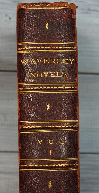 Книга «Waverley or tis sixty years since», 1890 г.,  Эдинбург.