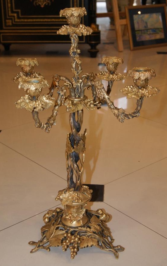 Подсвечник, Российская Империя, кон. XIX - нач. ХХ в.