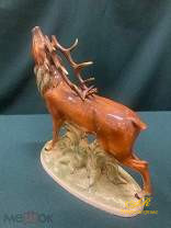 Фарфоровая фигурка " Олень" Германия. Винтаж.