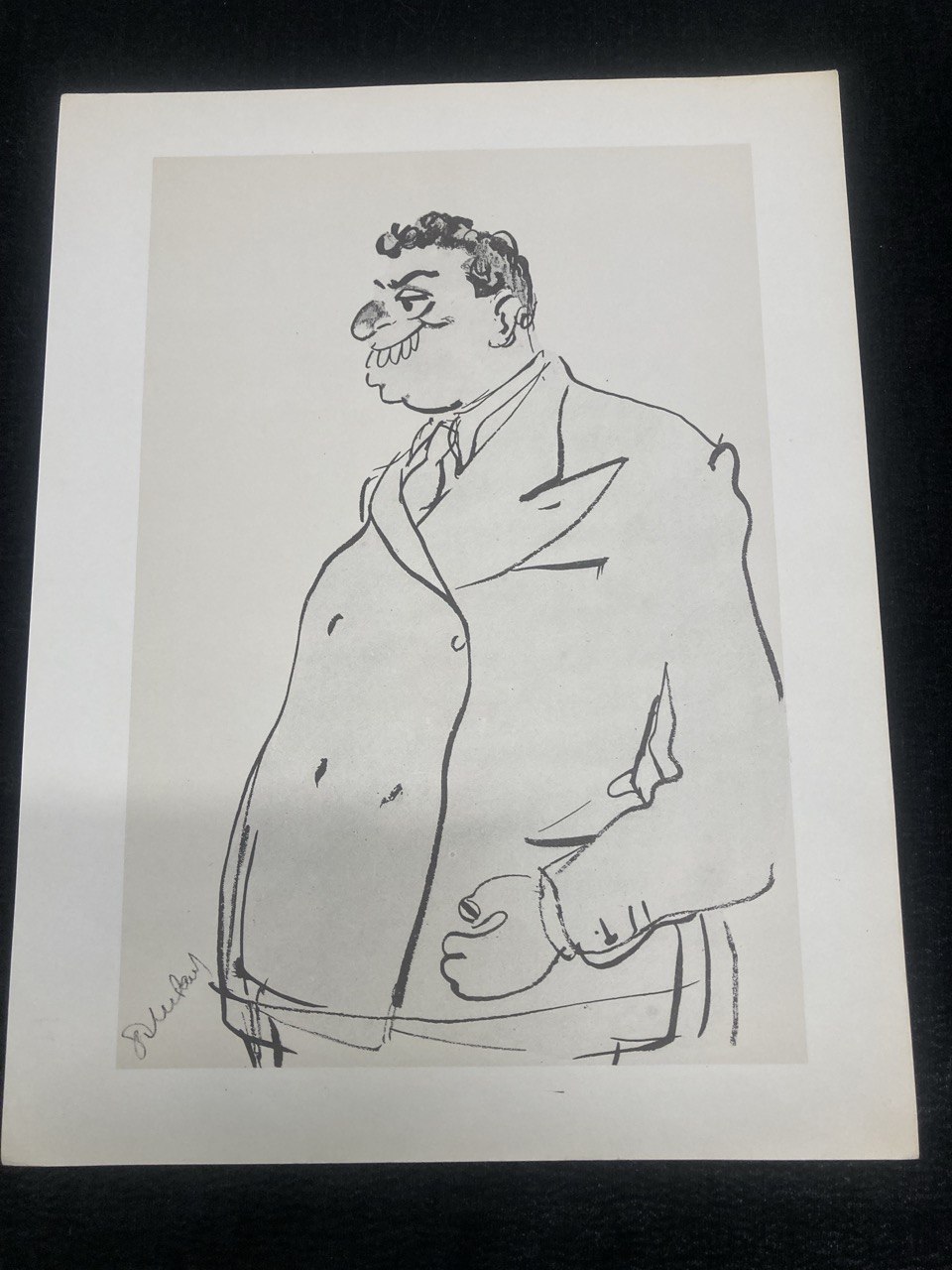 Рисунки шаржы. Б.Н.Ливанов. Москва 1974 г.