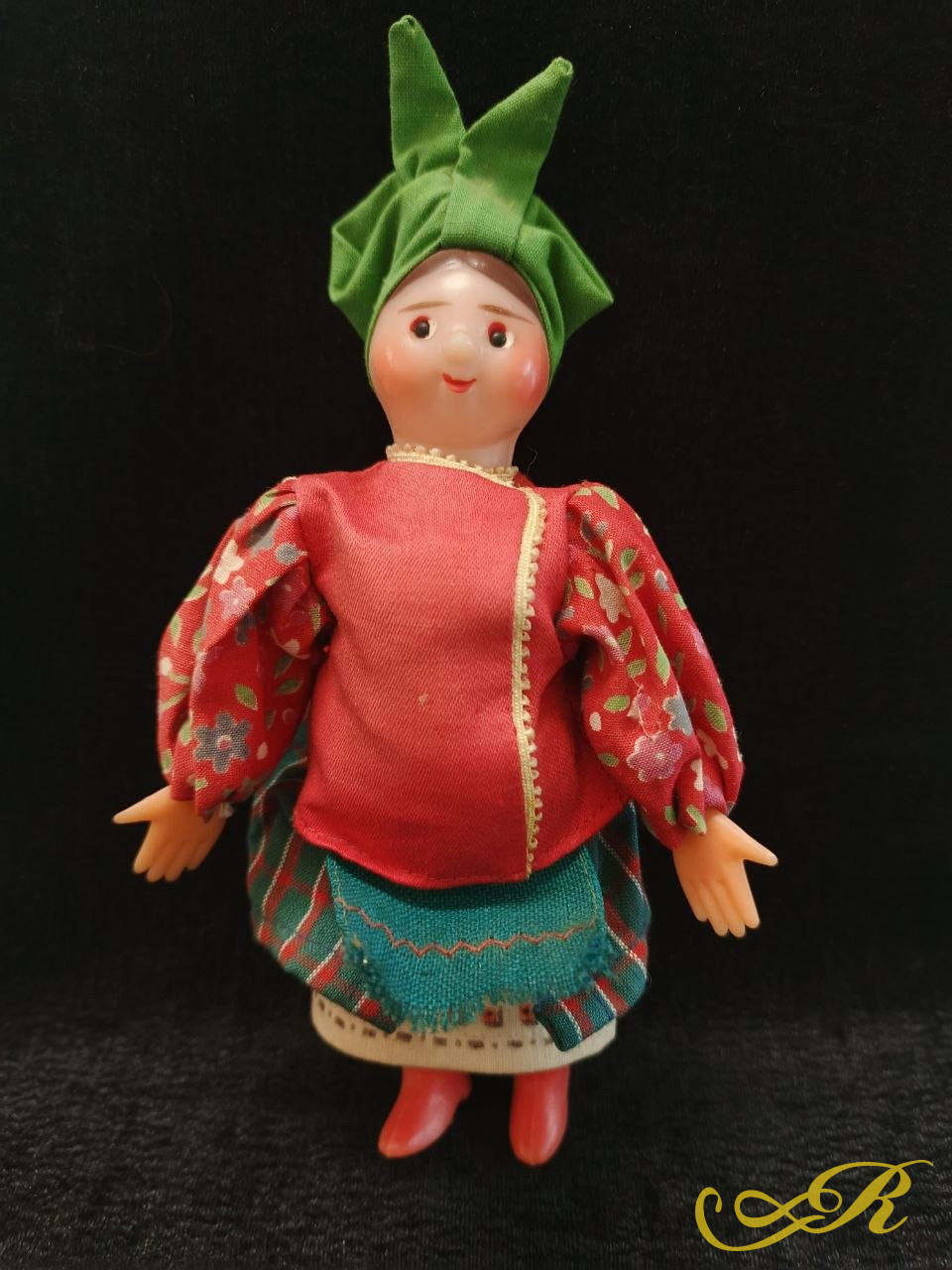  Винтажные советские куклы. Солоха и Чуба из повести Н.В. Гоголя " Ночь на рождество" СССР.Московская фабрика игрушек им. 8 Марта.