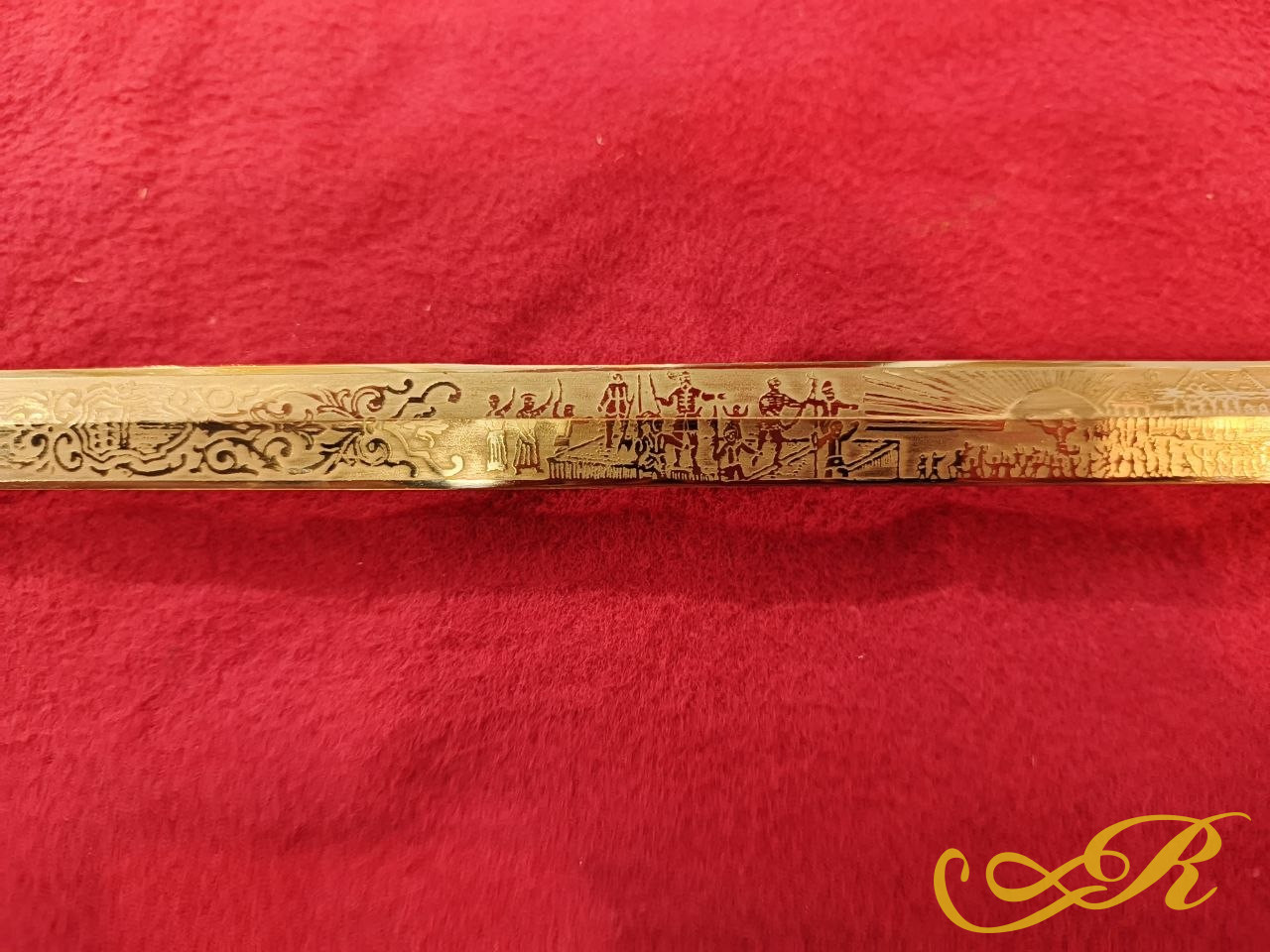  Сабля 94 см Европа FCB голова рыцаря со львом 