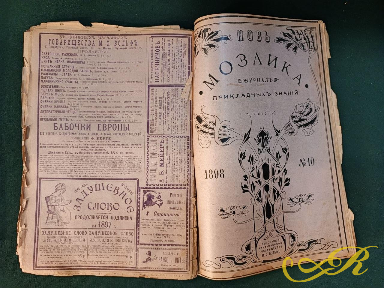  «Новь. Мозаика» — журнала прикладных знаний, вышедшего в 1898 году. 