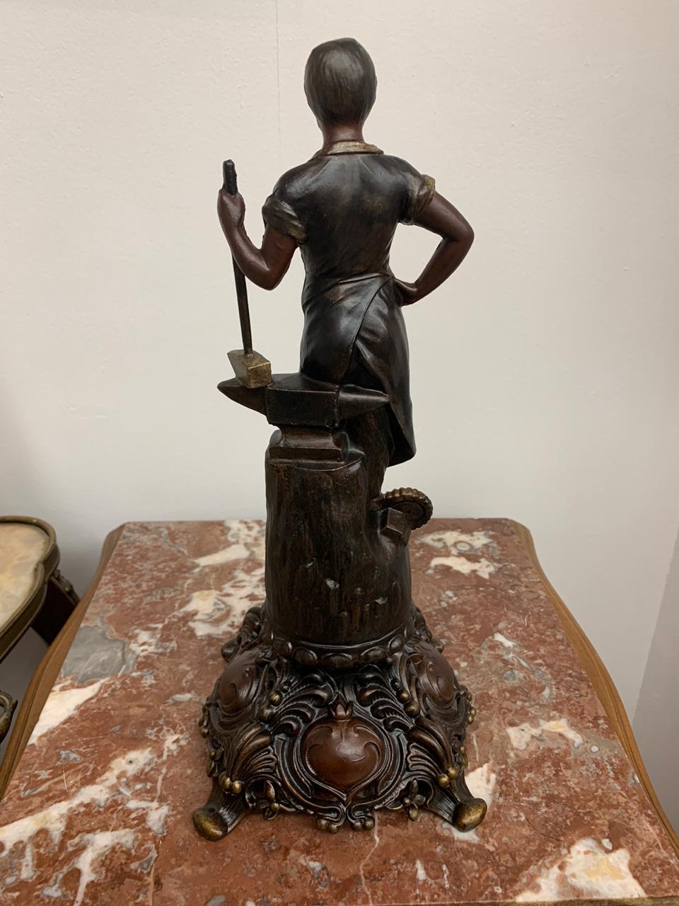 Скульптура "Forgeron", Франция кон. ХIХ в.