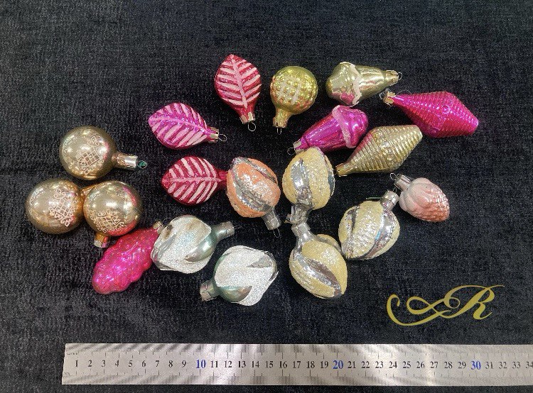 Елочные игрушки из СССР.