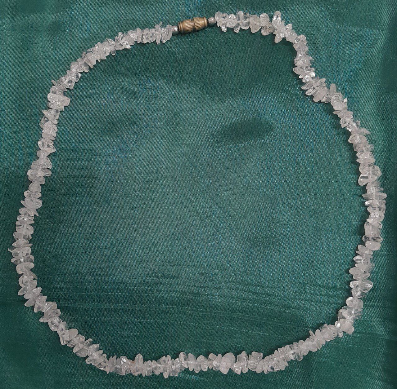 Бусы из кварца, вес 22 гр, 43 см