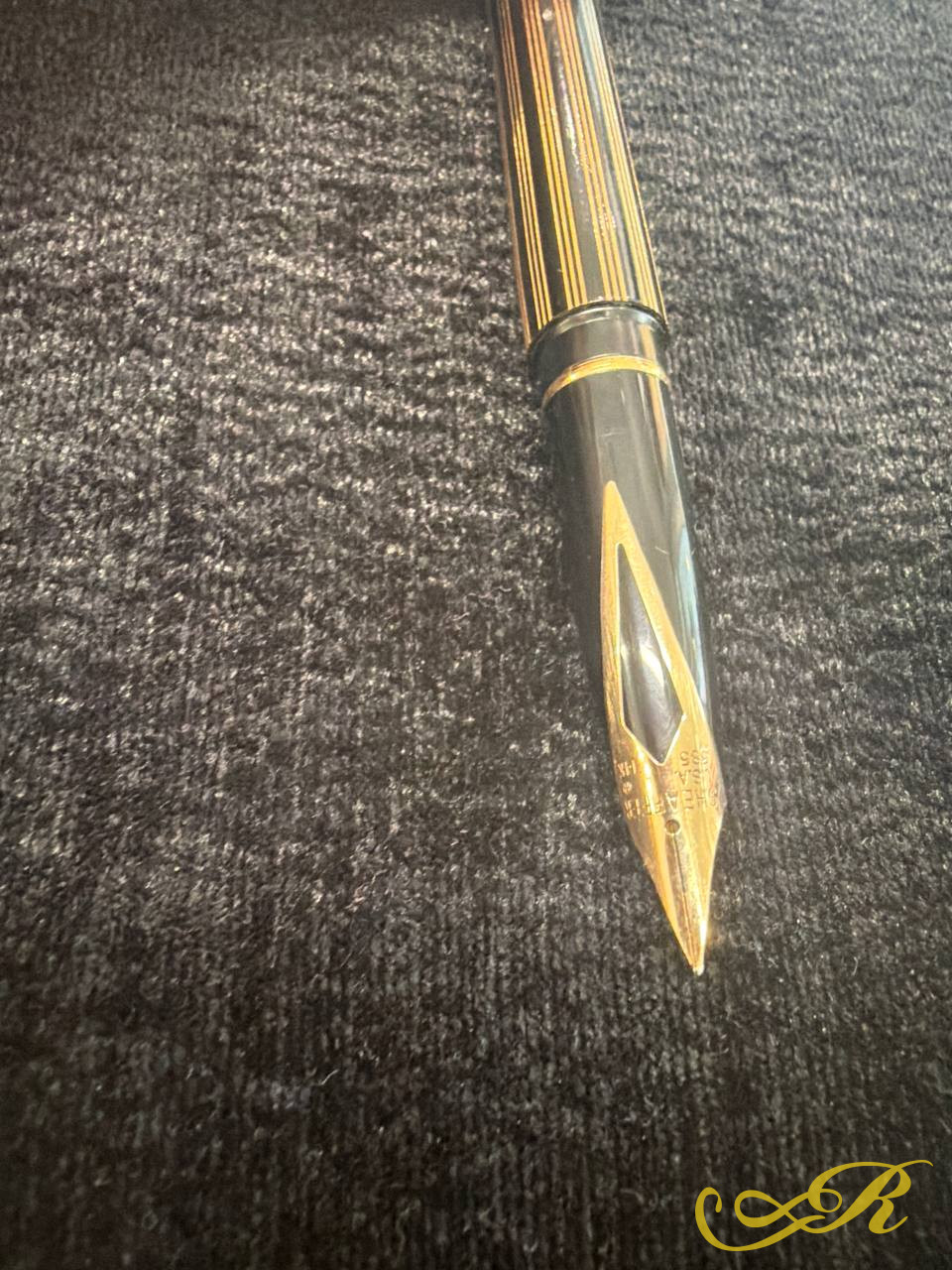 Винтажная перьевая ручка Sheaffer (США), 14K Gold Nib, 585 проба
