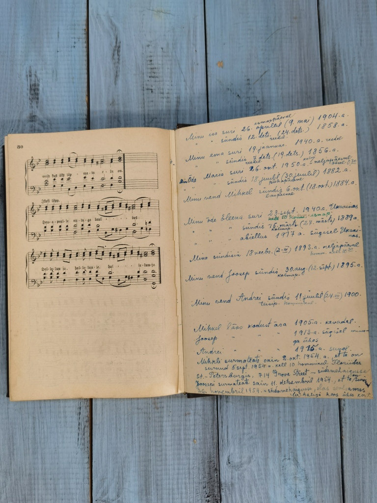 Библия на эстонском (Saulu-raamat), Рига 1905 г.