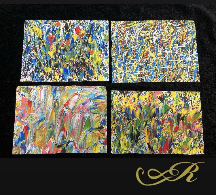 Картины абстракция. Автор Густокашин В.