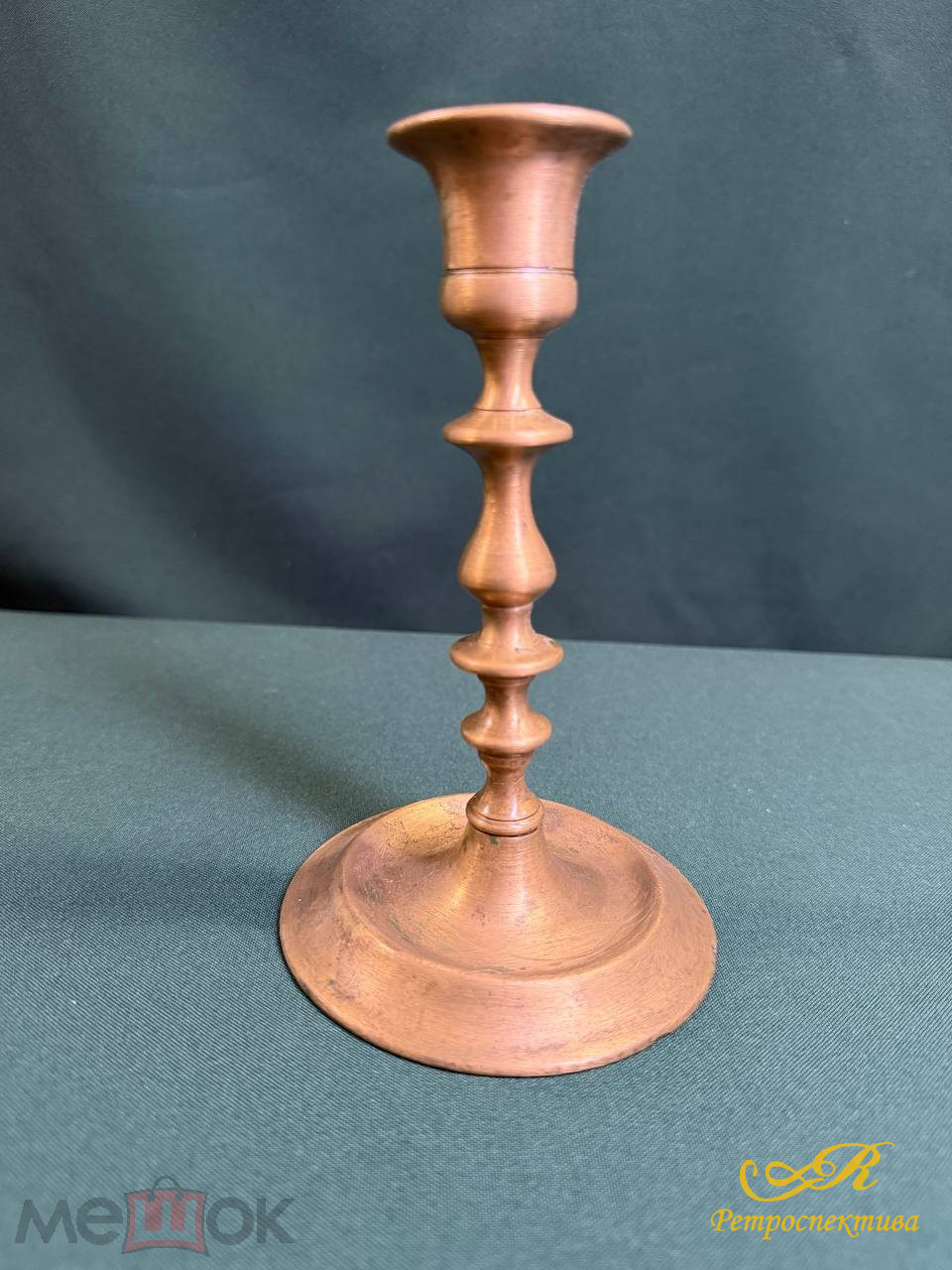 Подсвечник бронза. Российская империя.
