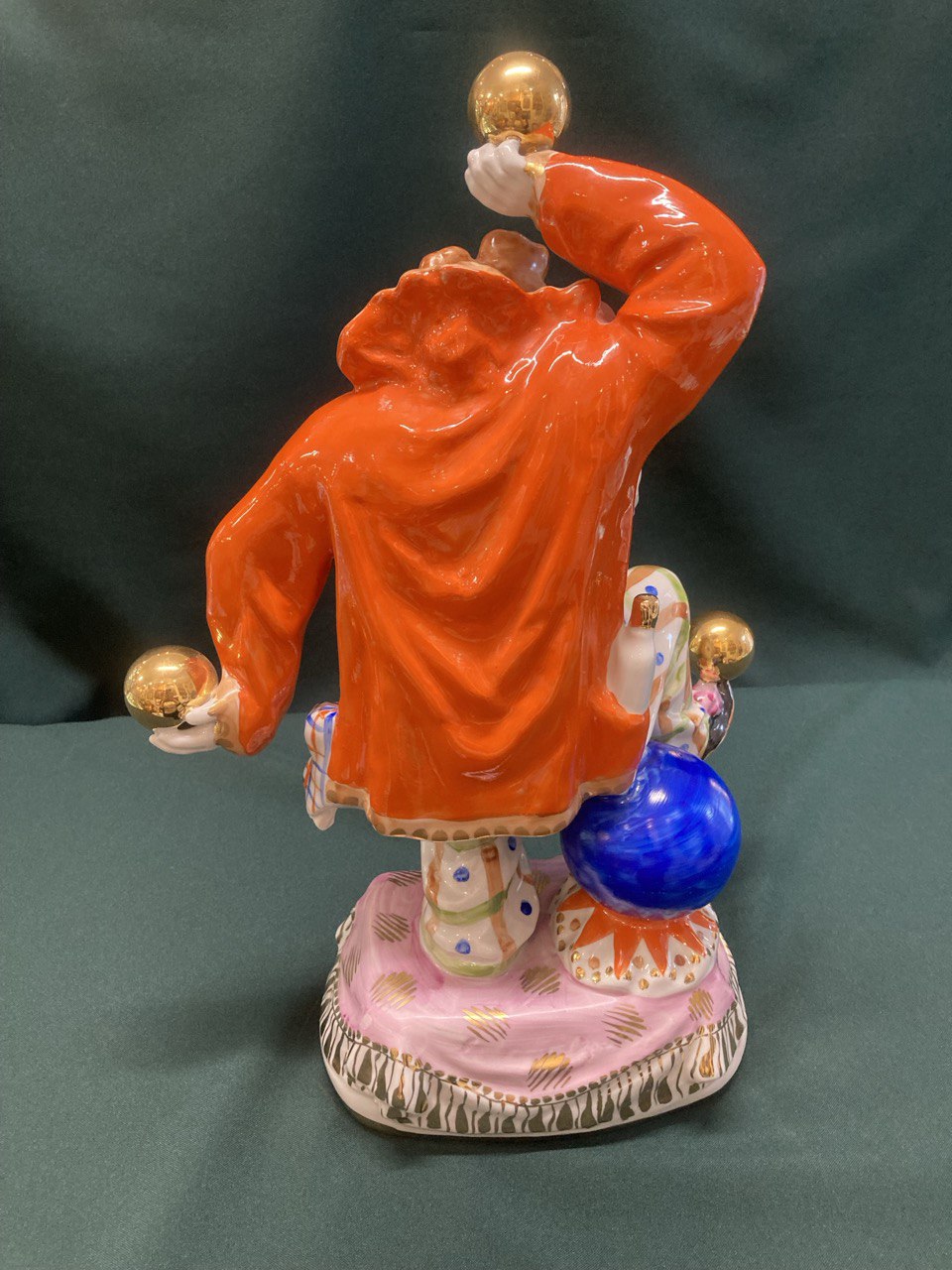 Клоун с шарами. Вербилки. СССР