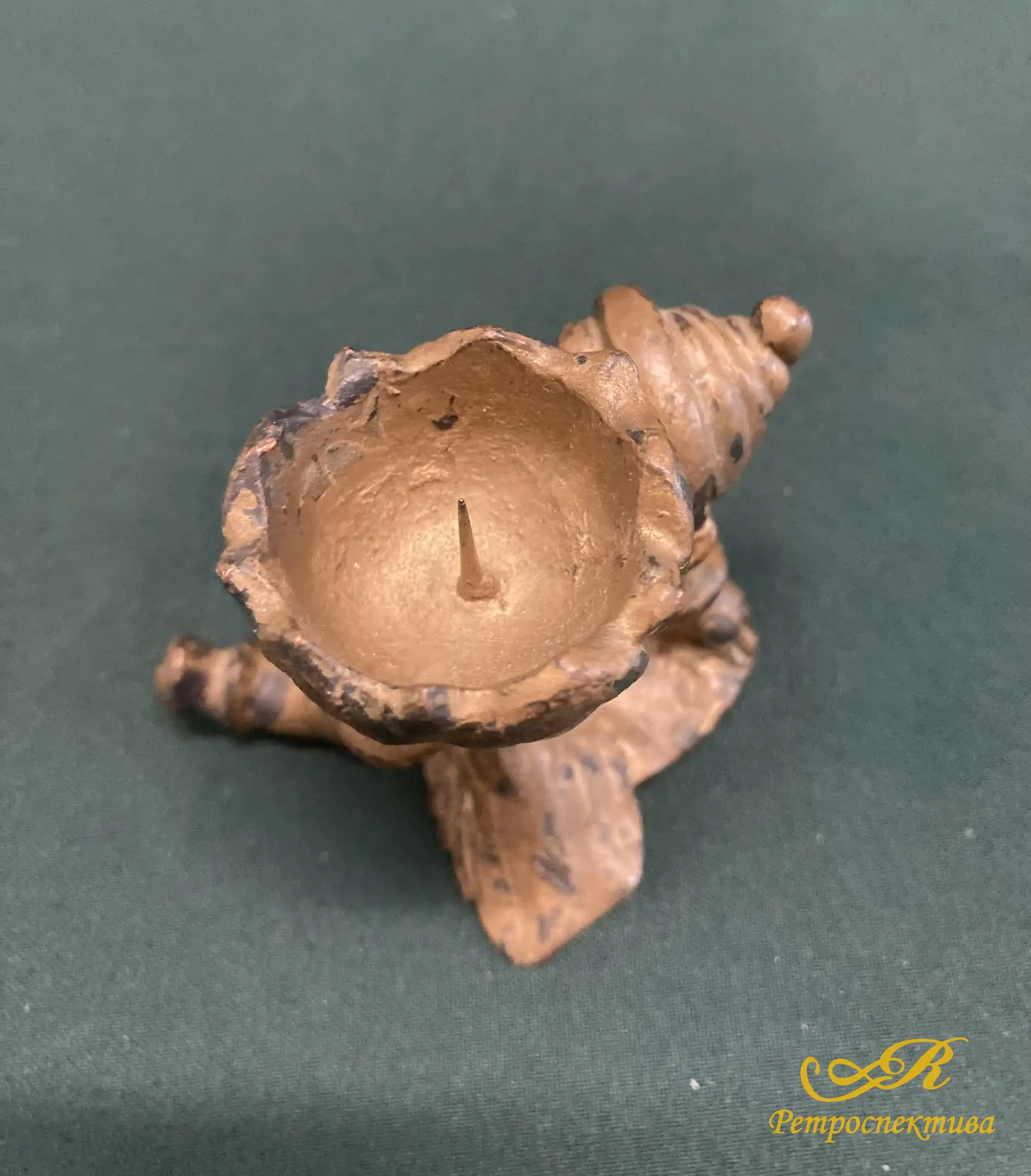 Подсвечник " Гном".  Чугун, Каслинское литье. СССР. 