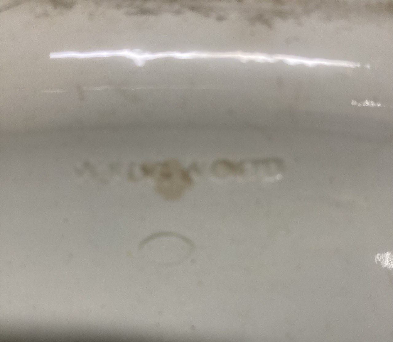 Большое блюдо с клеймом Wedgwood.  Англия. Размер 47 Х 38 .