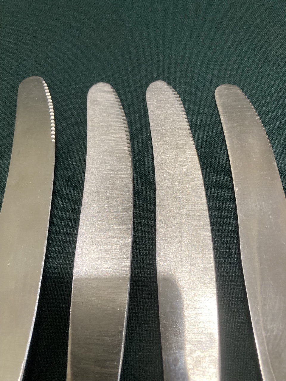 Ножи мельхиор СССР 3 шт.