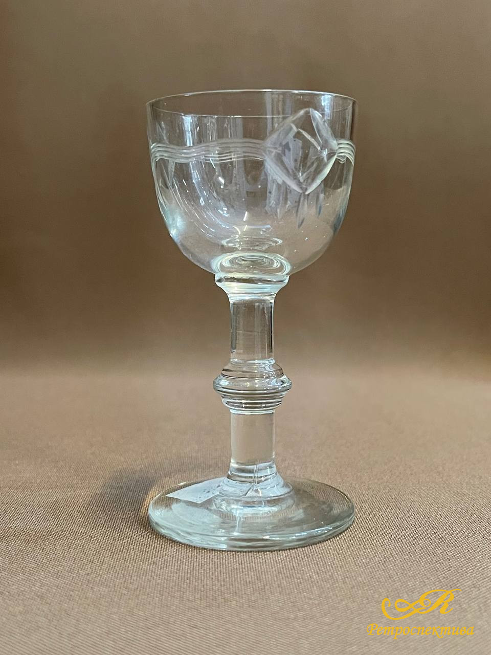 42. Рюмка, неизвестный производитель, «Муха» (возможно, Мальцов).