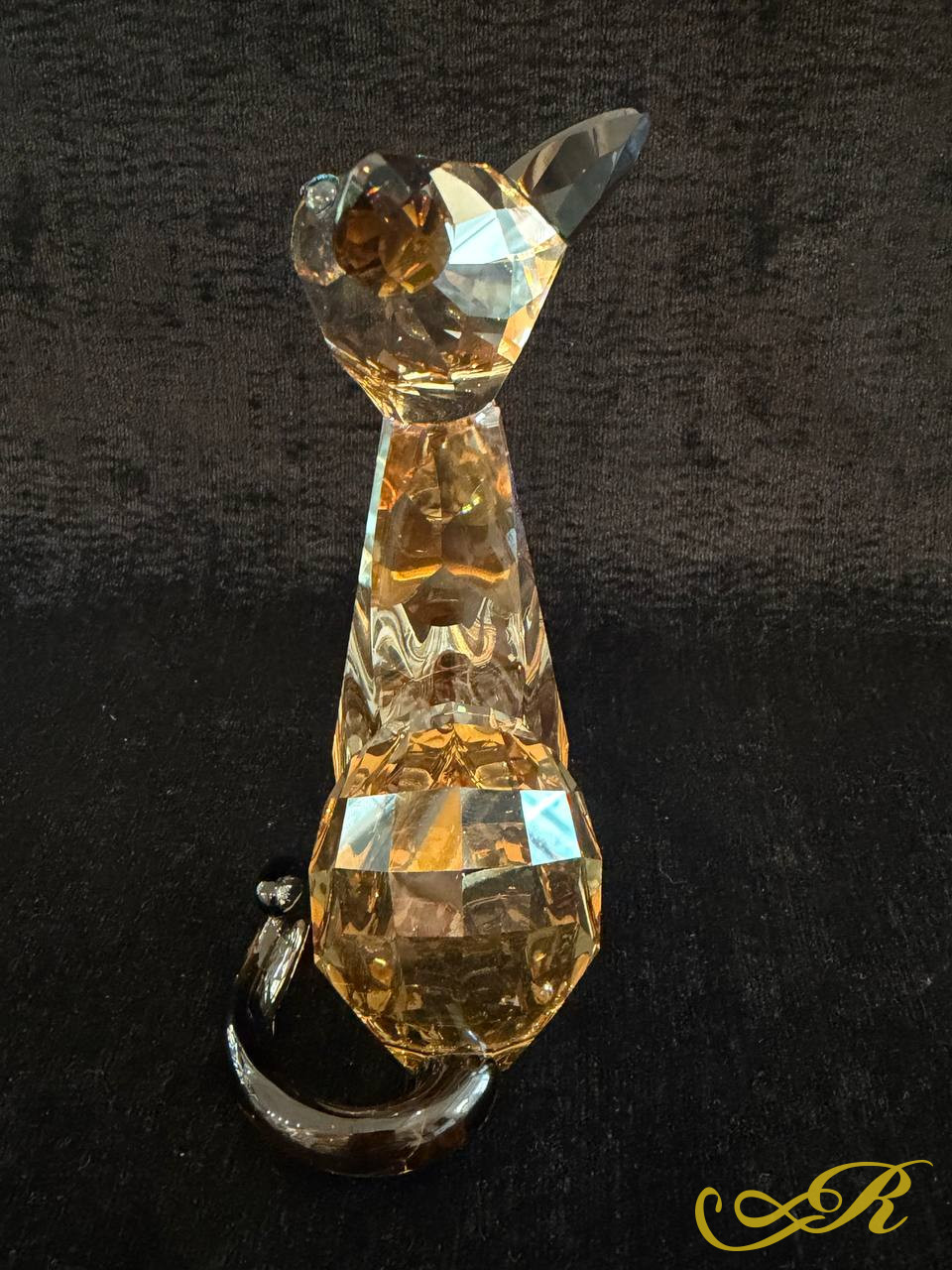 Swarovski «Кошка» — оригинальная хрустальная фигурка Swarovski с клеймом