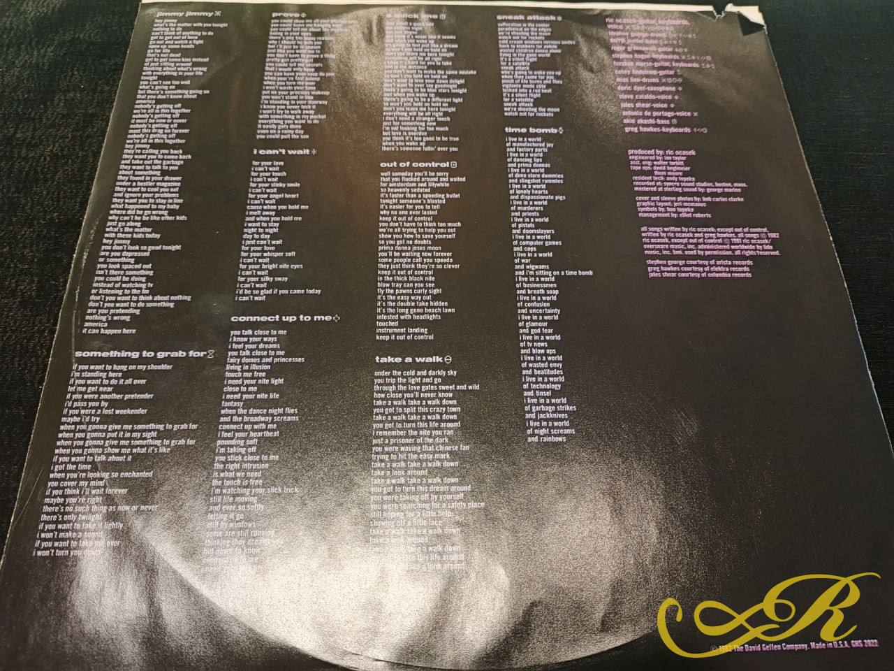 RIC OCASEK - Beatitude - 1982 LP RARE !!!