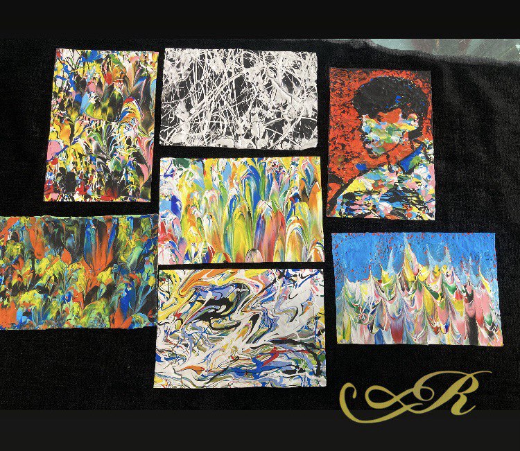 Картины абстракция. Автор Густокашин В.