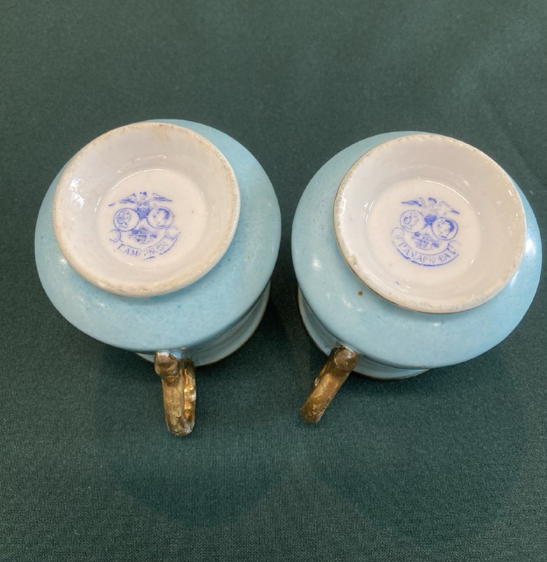 Чашки 2 шт. артель Макарова. XIX в.