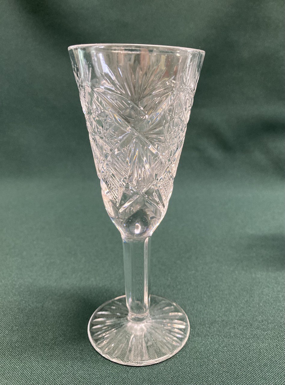 Фужеры 6 шт. хрусталь СССР.