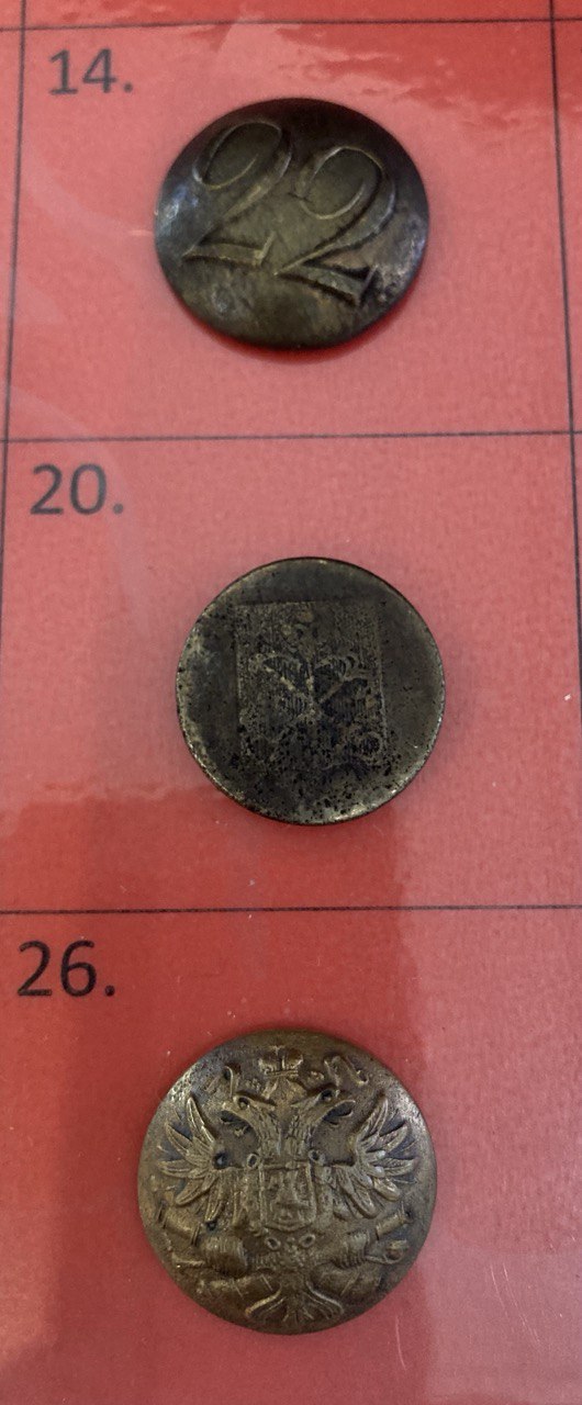 Пуговицы. До 1917 года.