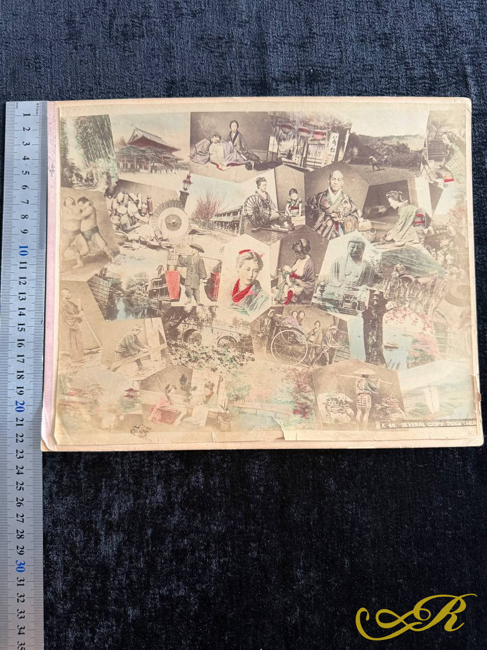 Фотография «Several Views of Japan» («Несколько видов Японии»)  Япония, эпоха Мэйдзи, конец XIX века