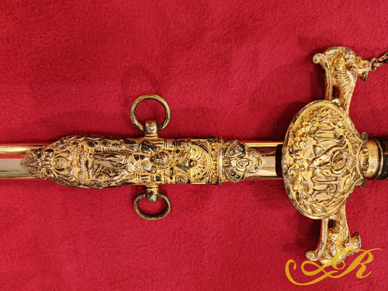  Сабля 94 см Европа FCB голова рыцаря со львом 