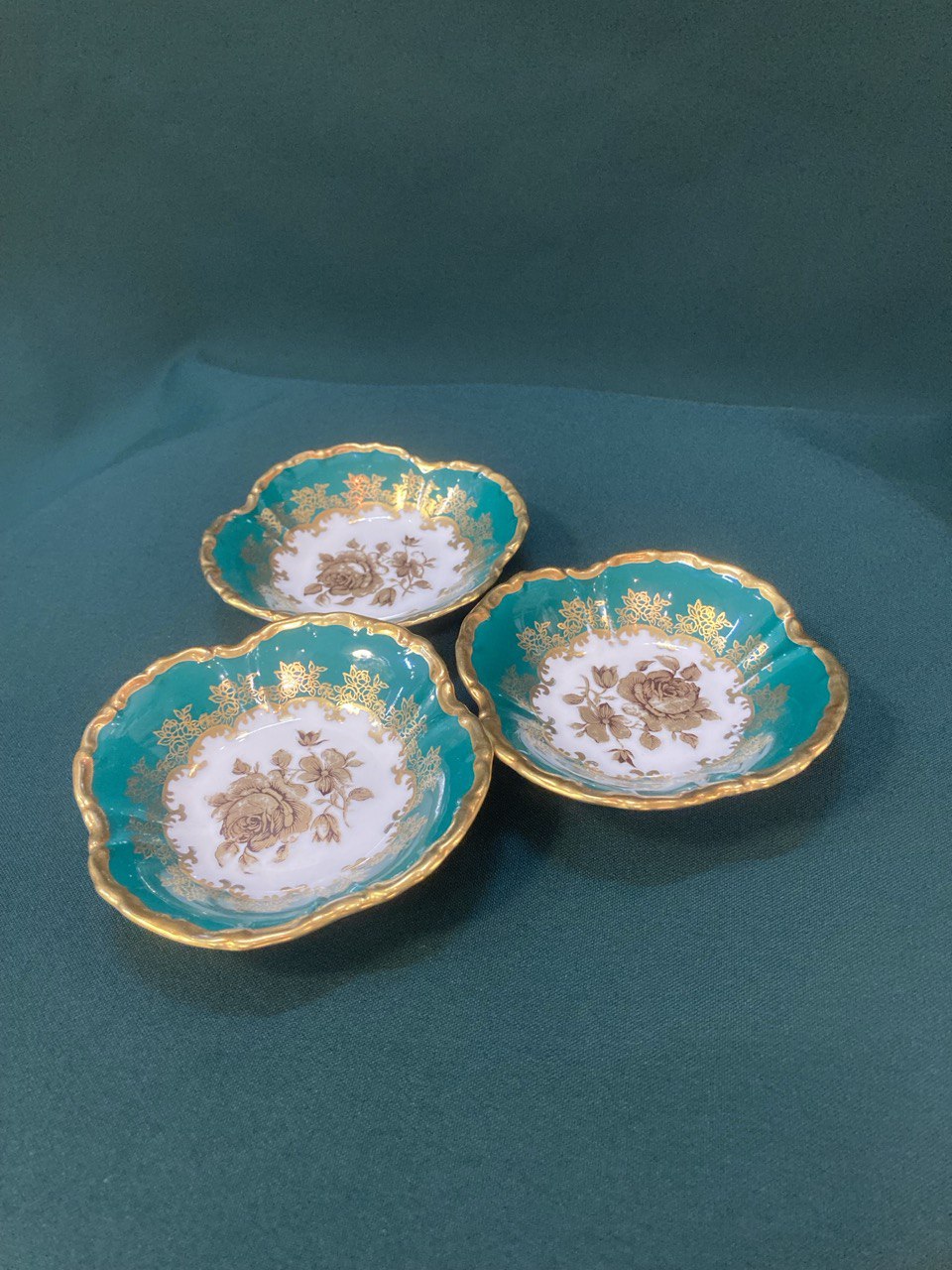 Розетки (зеленые) 3 шт. Бавария.