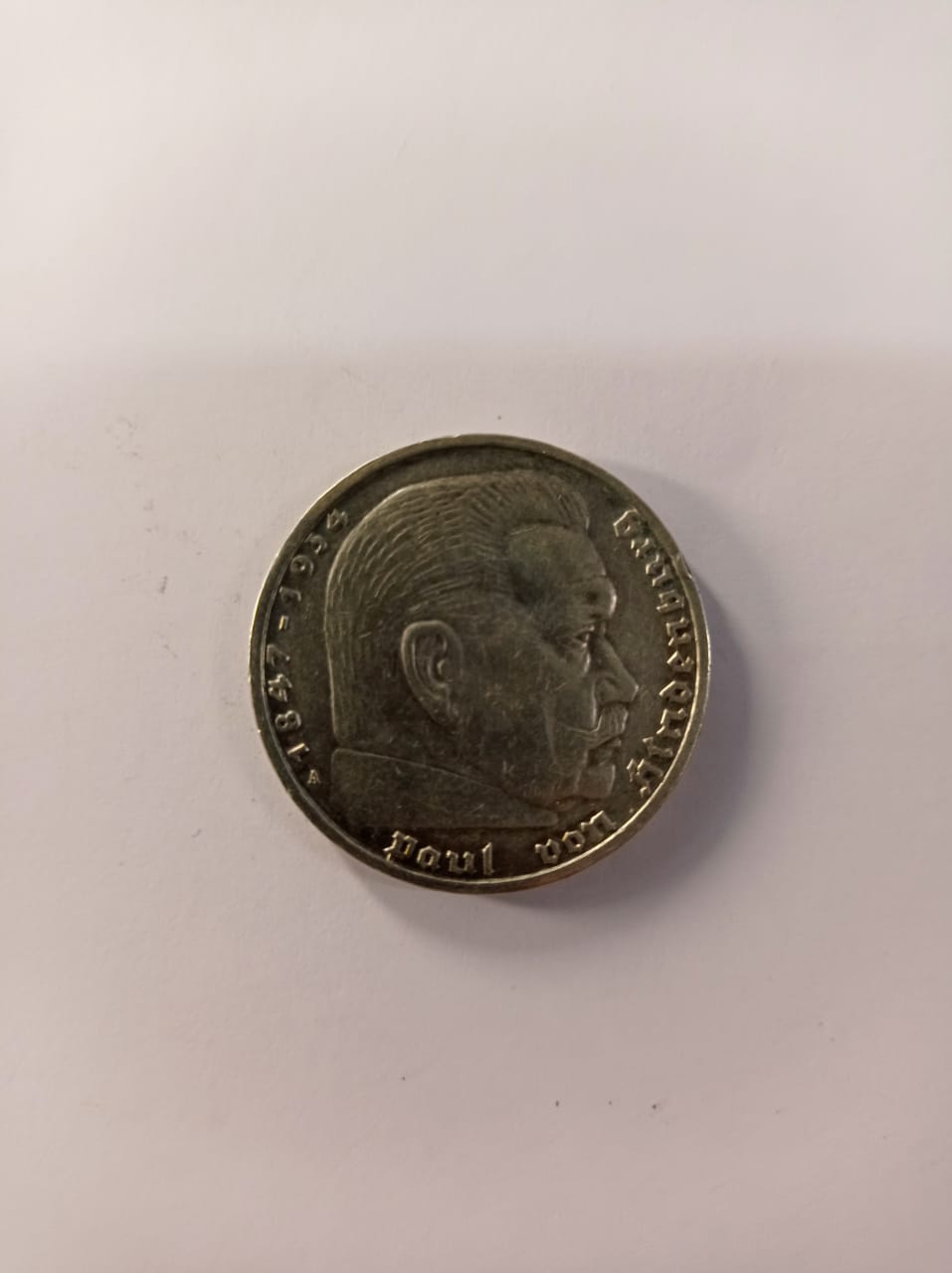 5 марок 1938 г., Германия
